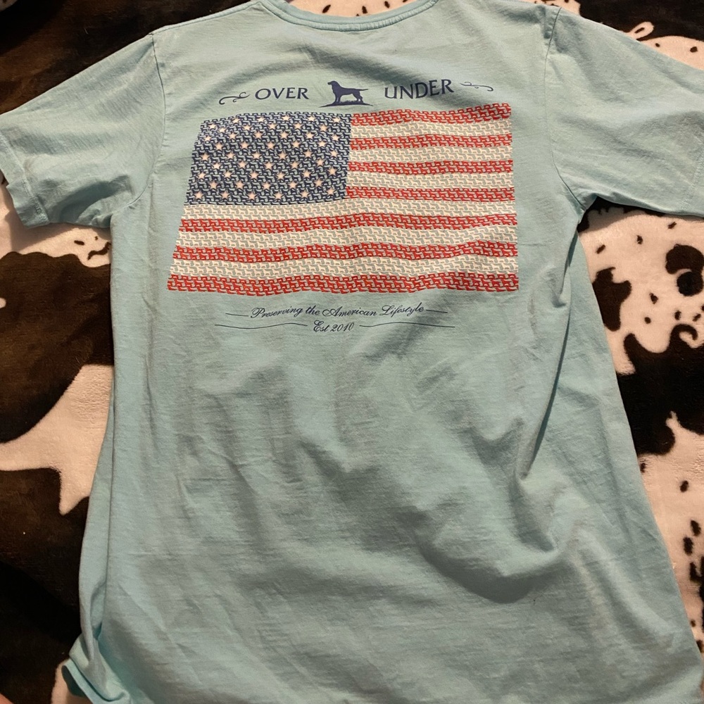 over and under t shirt!! bought brand new and only worn once!!